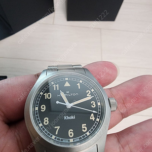 해밀턴 카키필드 쿼츠 38mm 올드라듐컬러 브슬버전 + 나토추가구매 민트급 판매