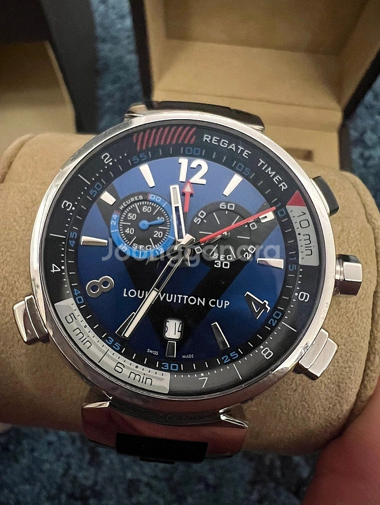 루이비통 땅부르 레가타 탕부르 44mm 시계 (로렉스 ...--0