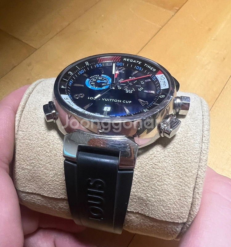 루이비통 땅부르 레가타 탕부르 44mm 시계 (로렉스 ...--4