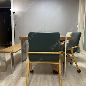 통원목 6인 식탁 판매 합니다.