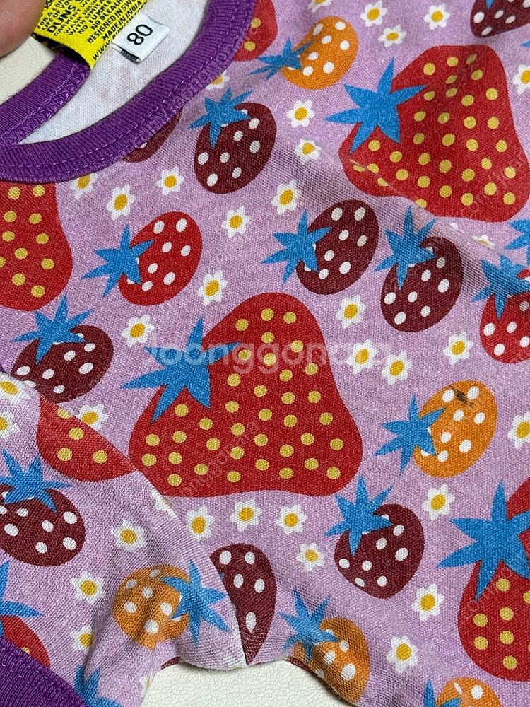 던스 구구상 빅딸기 반팔 80--2