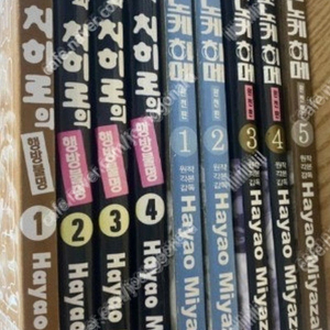 만화 책 도서 지브리 미야자키하야오 센과치히로의 행방불명, 모노노케히메, 벼랑위의포뇨