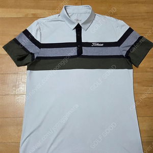 타이틀리스트 기능성 골프 반팔 상의 L