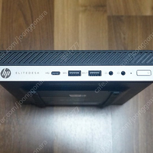 휴렛 패커드, HP 컴퓨터 미니, HP ELITEDESK 800 G4 DM, i5-8500T, 삼성 512GB m.2 nvme (개인) A+급