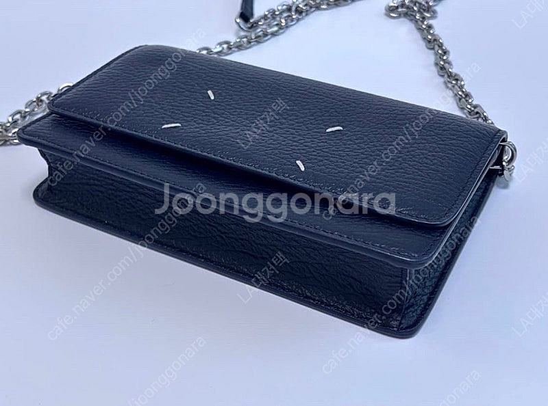 (정품) 마르지엘라 체인 월렛 WOC 블랙--7