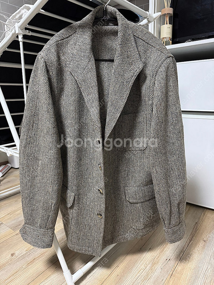 Justo gimeno 도네갈트위드 테바자켓 teba jacket--1