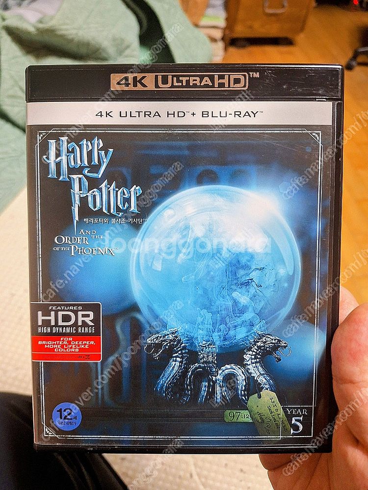 (가격재인하)4k ULTRA HD+블루레이 해리포터 불...--0