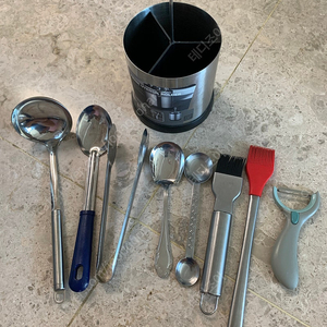 스텐조리기구통,조리기구홀더와 조리기구일괄판매합니다.