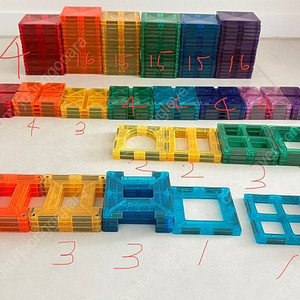 메가맥타일즈 자동차세트포함 370pcs