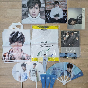 배우 이민호 굿즈 일괄 정리해요