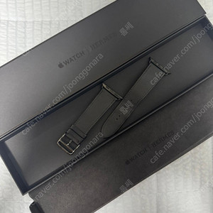 정품 애플워치 에르메스 누아르 가죽스트랩