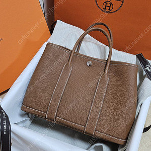 에르메스 가든파티30 골드 K각인 새상품