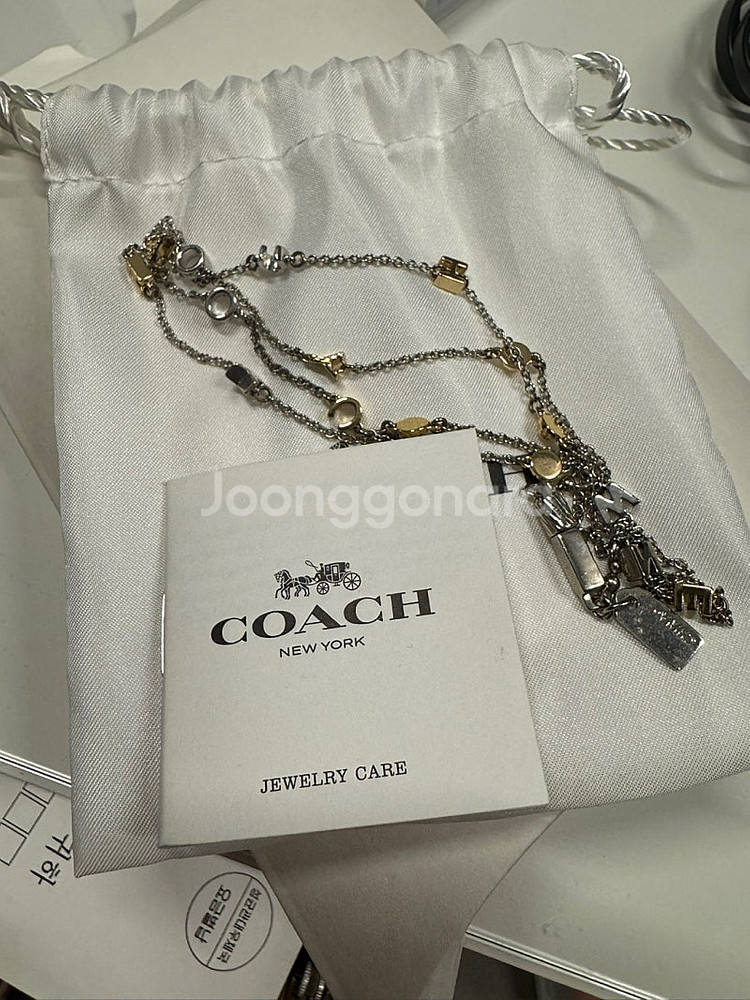 코치 coach 목걸이--1