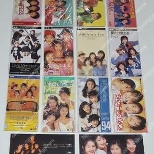 추억의 일본 걸그룹 CoCo 올 싱글 CD 40장 Collection (솔로 포함 전부 다 있음) + 사진집 21권