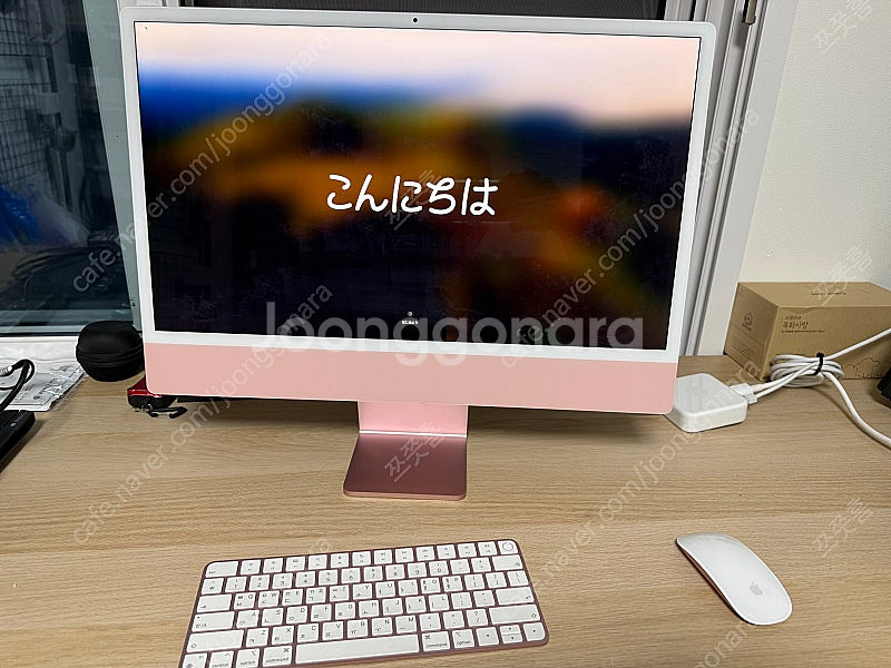 아이맥 m1 중급형 핑크 판매합니다--0