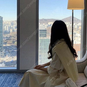 제이드몽 오버핏 셔츠원피스