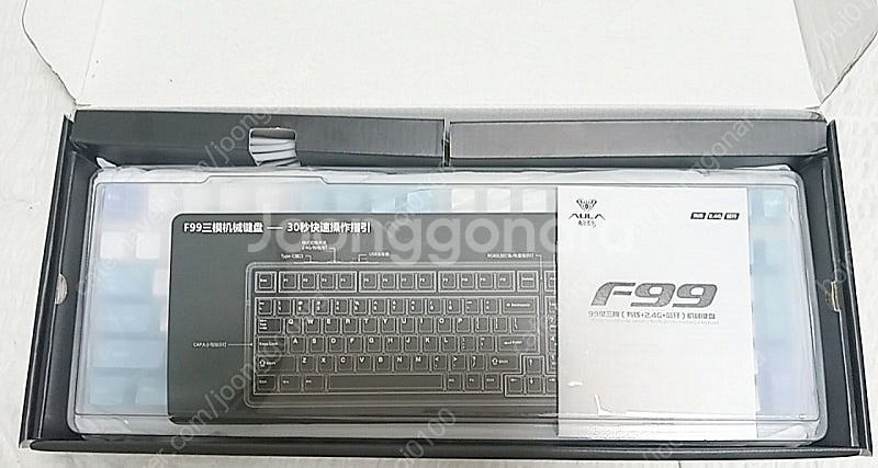 독거미 f99 키보드 + 띠아모키캡 판매합니다:)--1