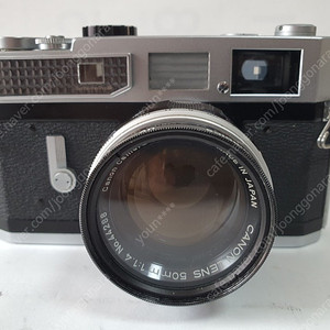 Canon 7 1961년산 셀례늄 측광장치 초점셔터 거리계 렌즈 1=50mm f:1.4 필름카메라 판매 [택배포함]