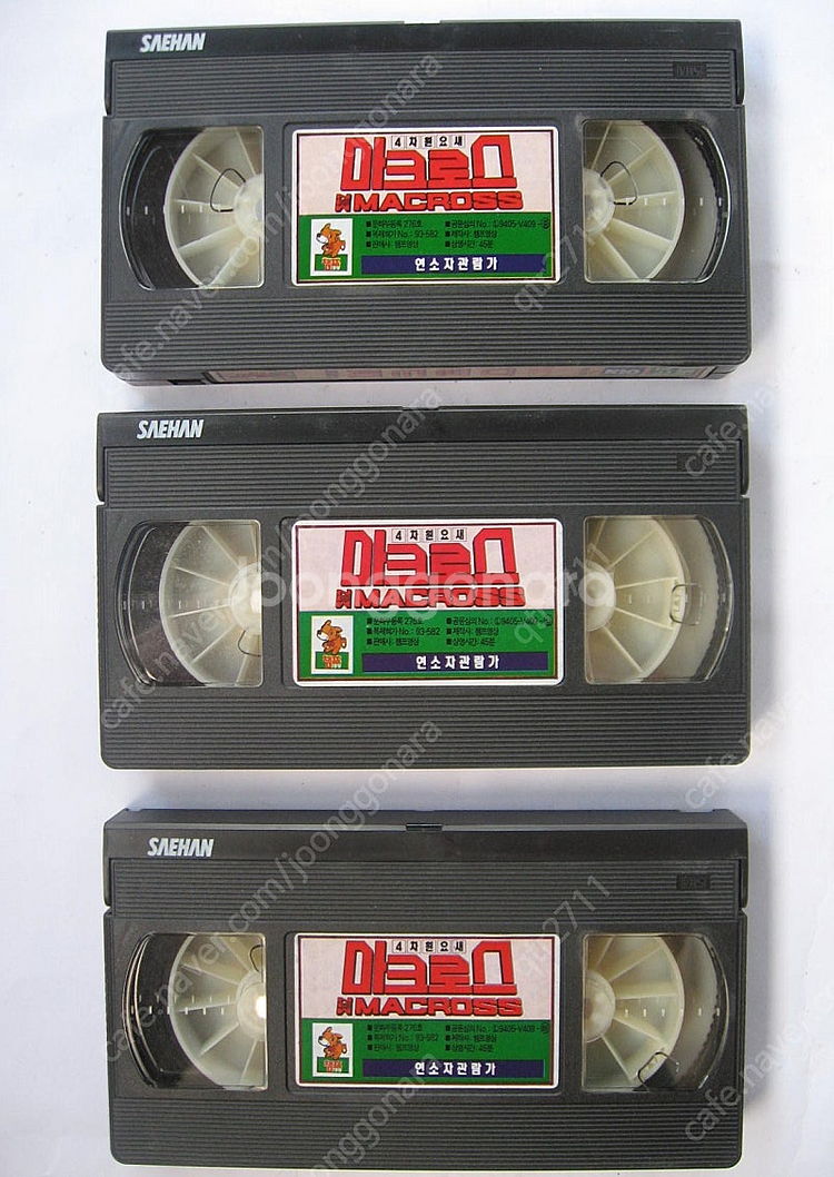 * 고전!!<< 초시공요새 마크로스210주년기념OVA애니메이션 >> 국내정식판 대원챔프비디오테이프< 4차원요새마크로...--5