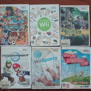 wii cd 6종