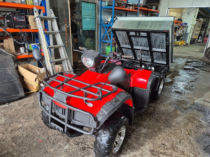 농업용 화물 유압덤프 팜트럭 4륜 사륜오토바이 대한모터스 sg5 모델 판매합니다--1