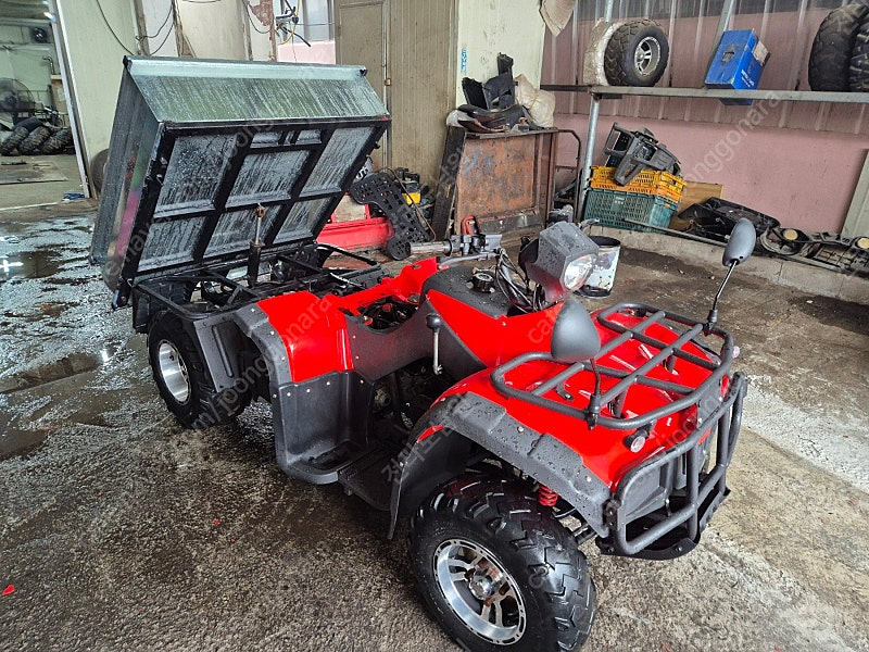 농업용 화물 유압덤프 팜트럭 4륜 사륜오토바이 대한모터스 sg5 모델 판매합니다--5