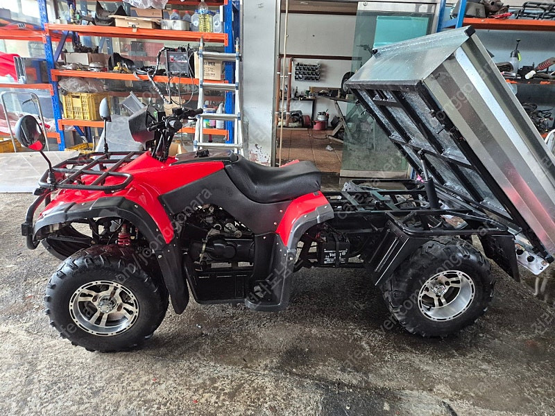 농업용 화물 유압덤프 팜트럭 4륜 사륜오토바이 대한모터스 sg5 모델 판매합니다--6