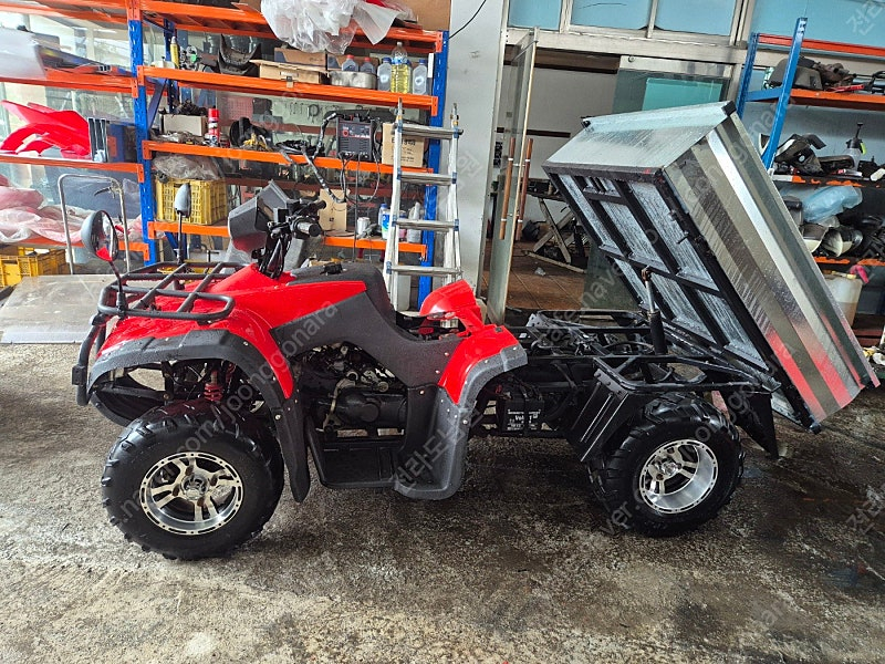 농업용 화물 유압덤프 팜트럭 4륜 사륜오토바이 대한모터스 sg5 모델 판매합니다--8