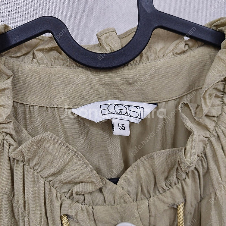 에고이스트 사선셔링 롱원피스--1