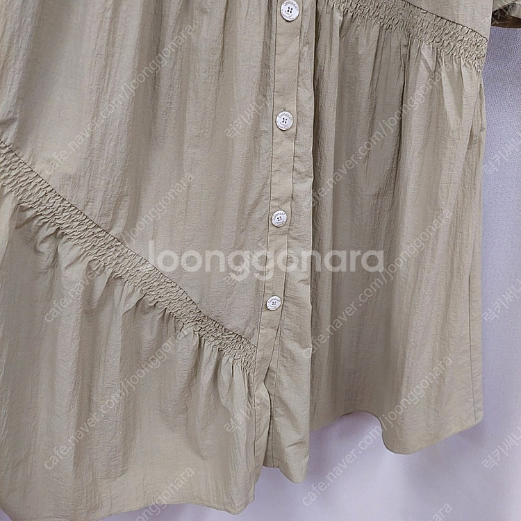 에고이스트 사선셔링 롱원피스--5