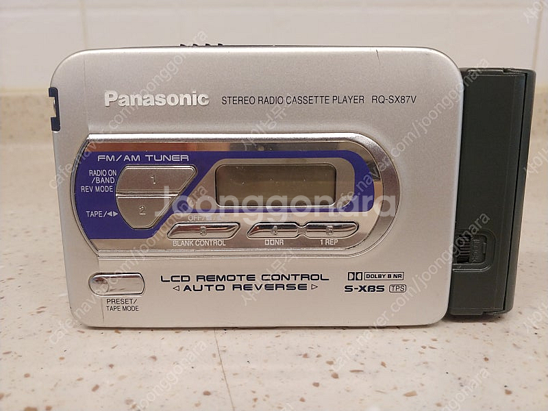 파나소닉(RQ-SX87V)-5 워크맨(라디오,카세트 플...--0