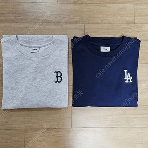 MLB키즈 베이직 메가로고 긴팔 티셔츠 145 2종
