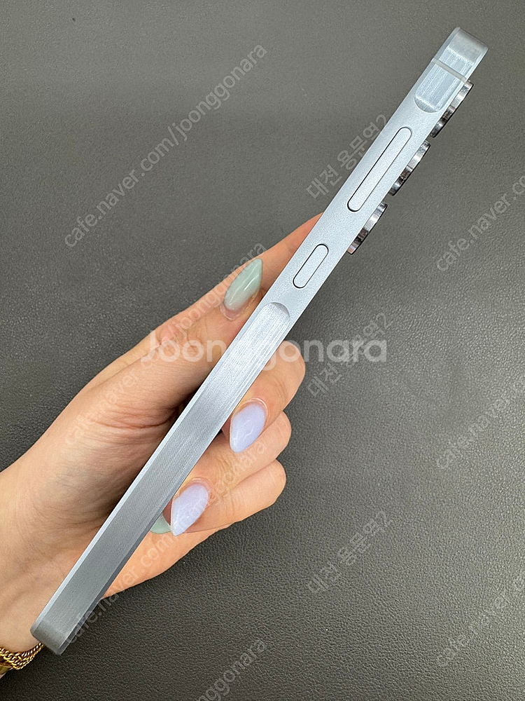 367492 갤럭시퀀텀5 아이스블루 128G 무잔상 판...--3