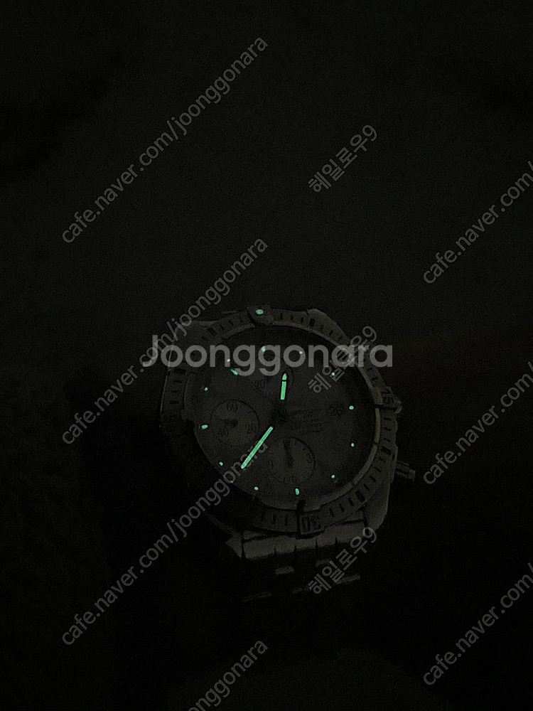 브라이틀링 크로노맷 에볼루션 44 로만 흰판--5