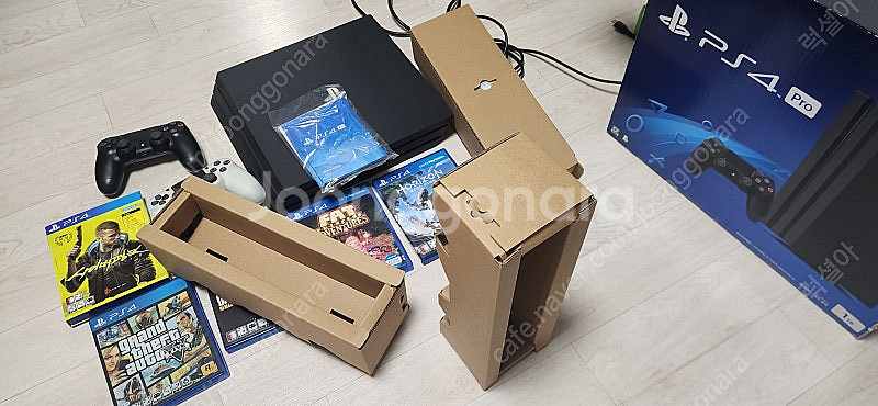 ps4프로1테라 추가패드 게임5개팝니다--2