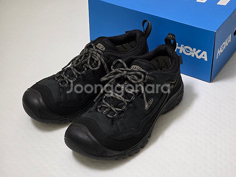 킨 타기 등산화 2024FW 로우탑 블랙 250사이즈--1