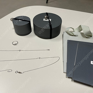 TOUS 토스 18k 다이아크로스 목걸이,반지,팔찌 세트