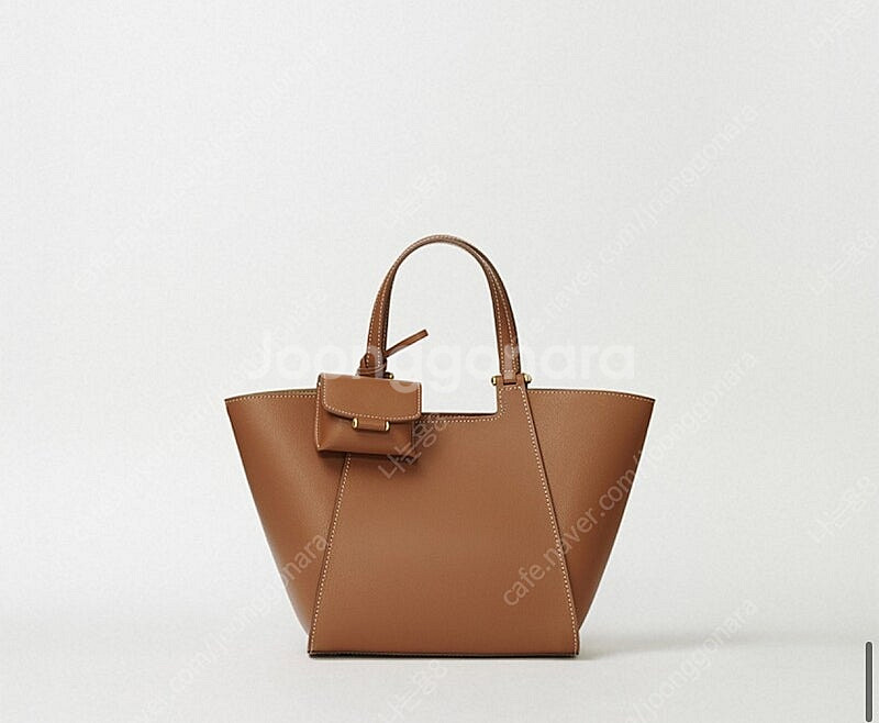 듀푸아 가방 SAC EPURE 카멜 + 파우치--0