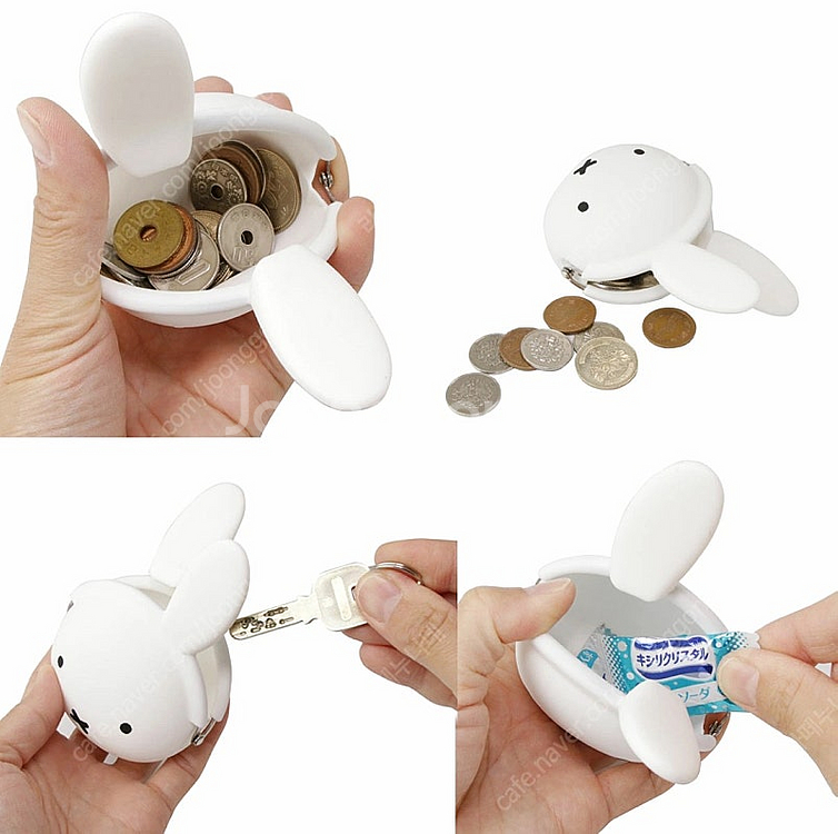 미피 실리콘 동전지갑 파우치 일본--1