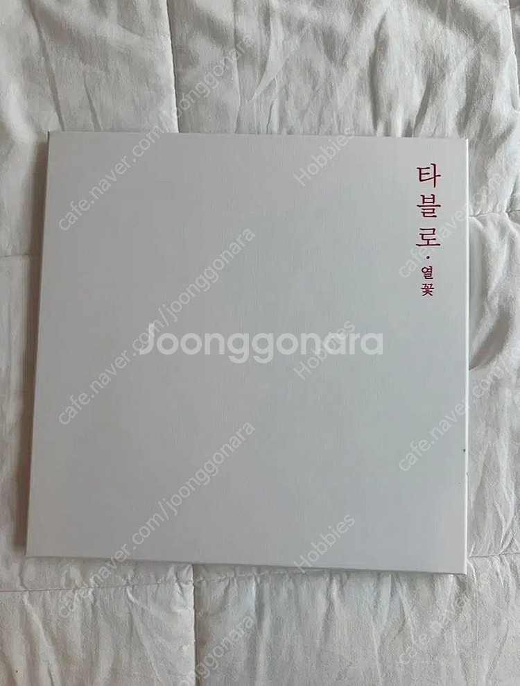 타블로 열꽃 LP 단순개봉--1