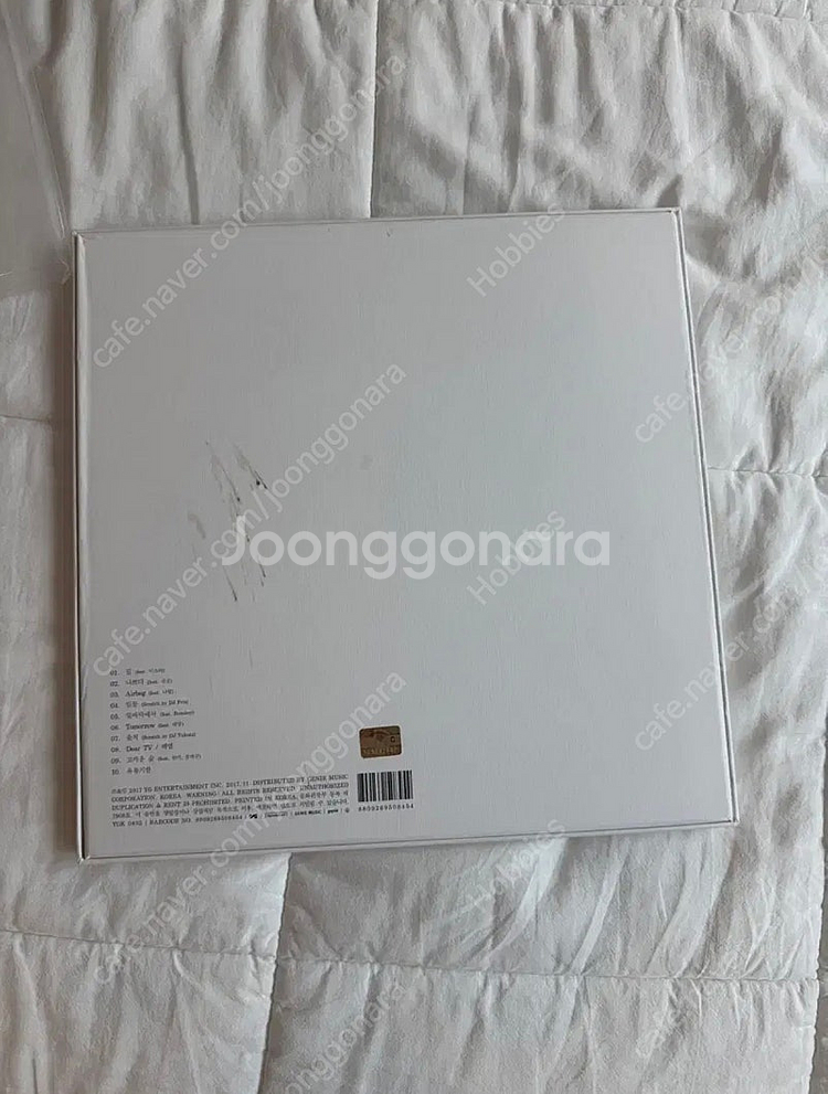 타블로 열꽃 LP 단순개봉--3