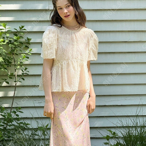 [새상품] 유투버 착용 로트르드민 블라우스