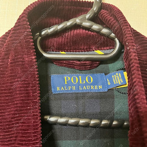 [새상품] POLO(폴로) 코듀로이 바라쿠다 루비(버건디) L사이즈 팝니다.