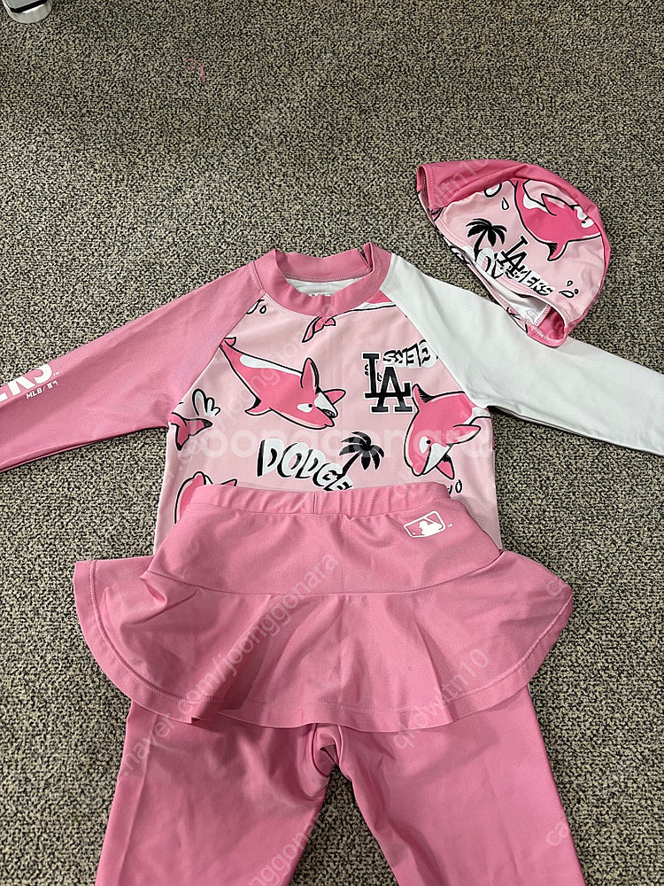 MLB 여아 수영복 세트 7호--1