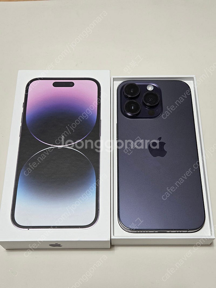 아이폰 14 프로 퍼플 128gb 판매합니다.--2