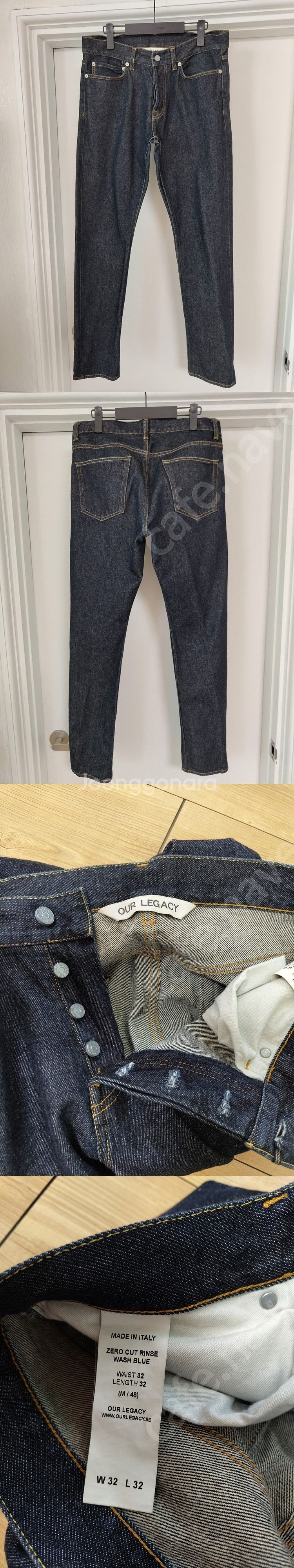 아워레가시 / ZERO CUT JEANS / 32x32--1