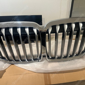 bmw정품 크롬 그릴, 머플러팁
