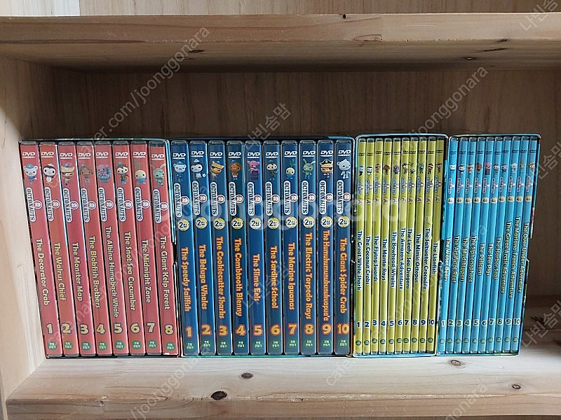 My little pony dvd 1~4집,옥토넛dvd...--5