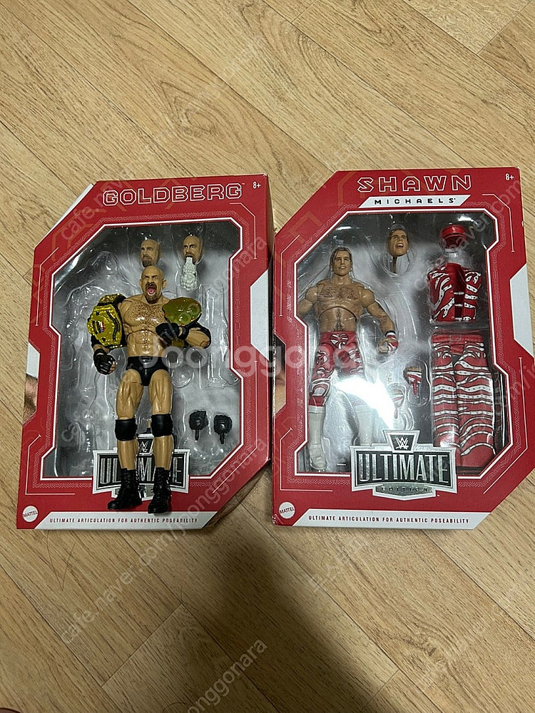 마텔 WWE 얼티밋 에디션 골드버그 , 숀마이클스 미개...--0