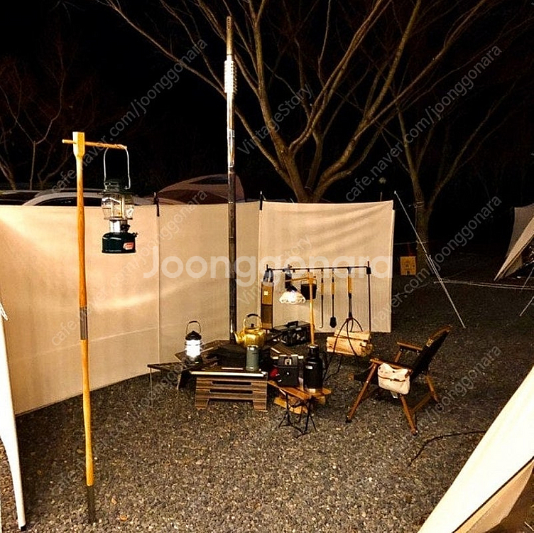 나두 캠핑 우드 파일드라이버 랜턴걸이 스탠드_vinst--0